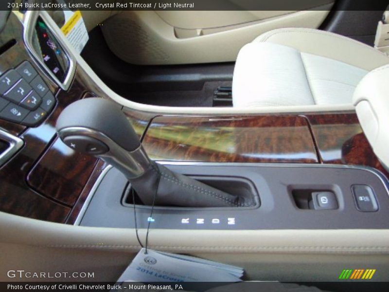 Crystal Red Tintcoat / Light Neutral 2014 Buick LaCrosse Leather