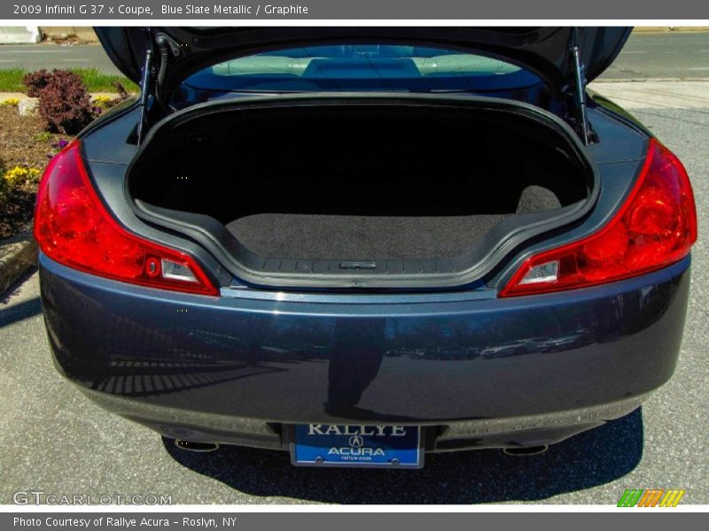 Blue Slate Metallic / Graphite 2009 Infiniti G 37 x Coupe
