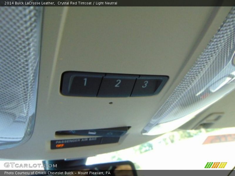 Crystal Red Tintcoat / Light Neutral 2014 Buick LaCrosse Leather