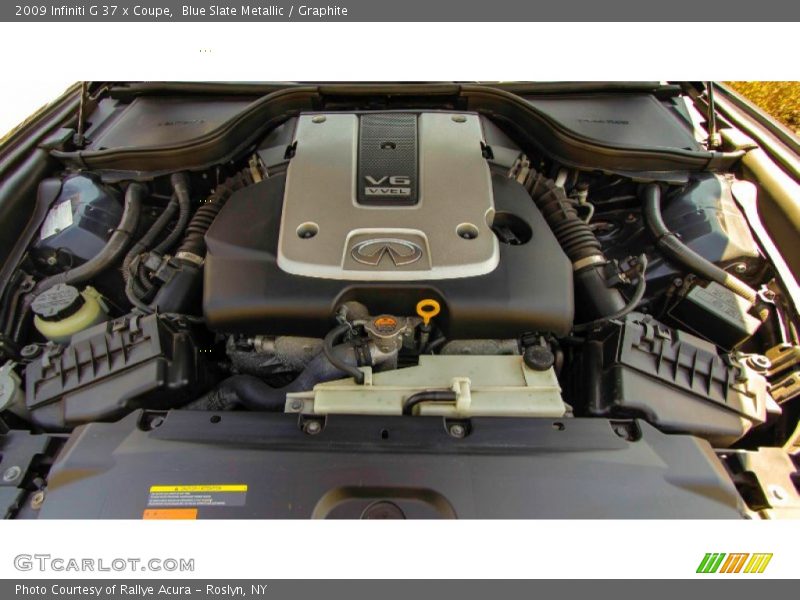 Blue Slate Metallic / Graphite 2009 Infiniti G 37 x Coupe