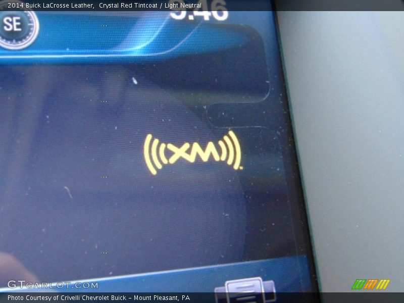 Crystal Red Tintcoat / Light Neutral 2014 Buick LaCrosse Leather