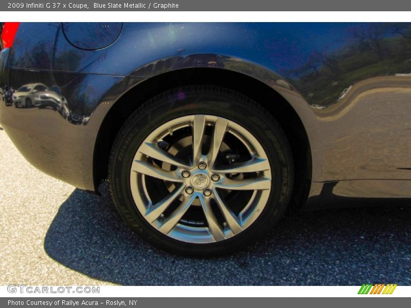 Blue Slate Metallic / Graphite 2009 Infiniti G 37 x Coupe