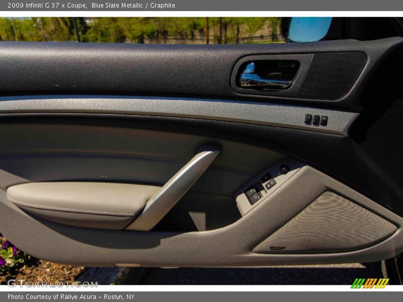 Blue Slate Metallic / Graphite 2009 Infiniti G 37 x Coupe