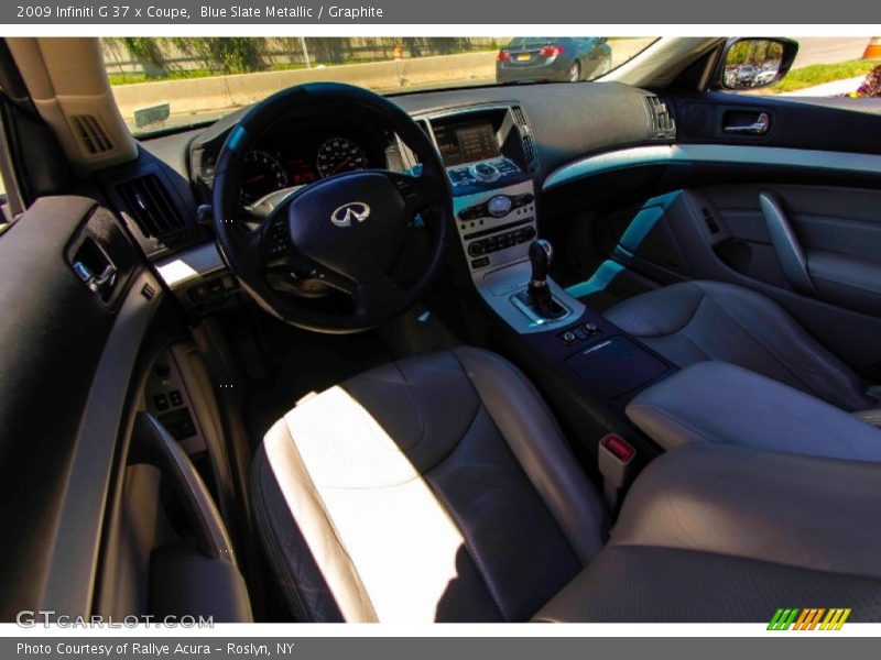 Blue Slate Metallic / Graphite 2009 Infiniti G 37 x Coupe