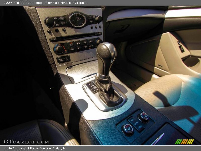 Blue Slate Metallic / Graphite 2009 Infiniti G 37 x Coupe