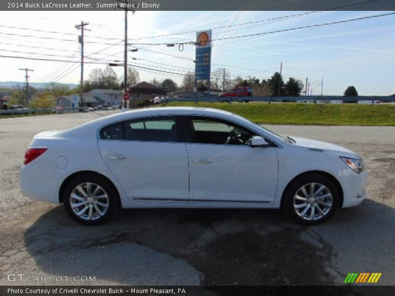 Summit White / Ebony 2014 Buick LaCrosse Leather
