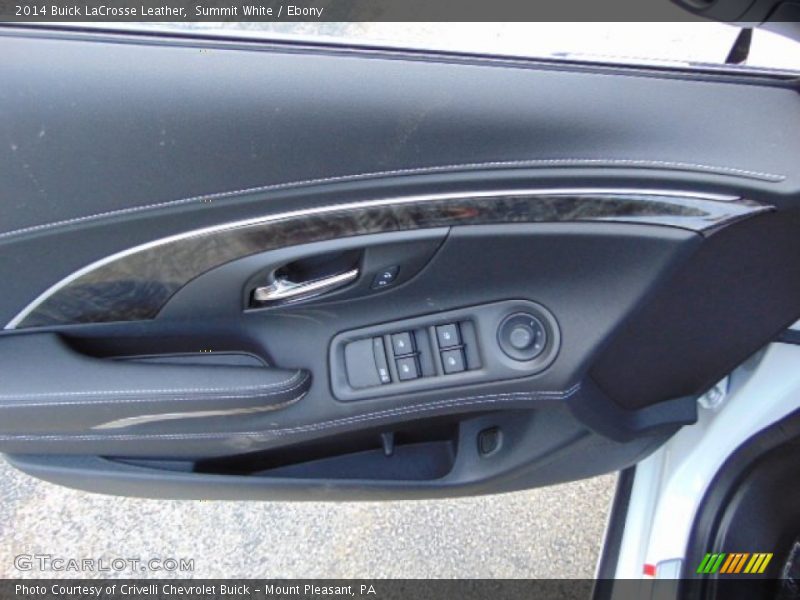 Summit White / Ebony 2014 Buick LaCrosse Leather