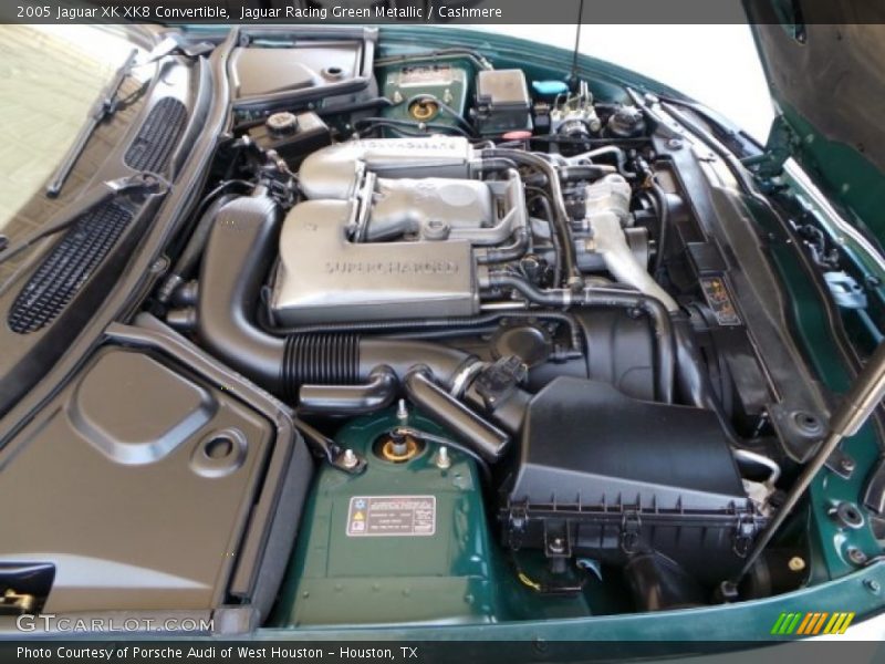  2005 XK XK8 Convertible Engine - 4.2 Liter Supercharged DOHC 32-Valve V8