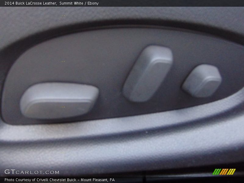 Summit White / Ebony 2014 Buick LaCrosse Leather