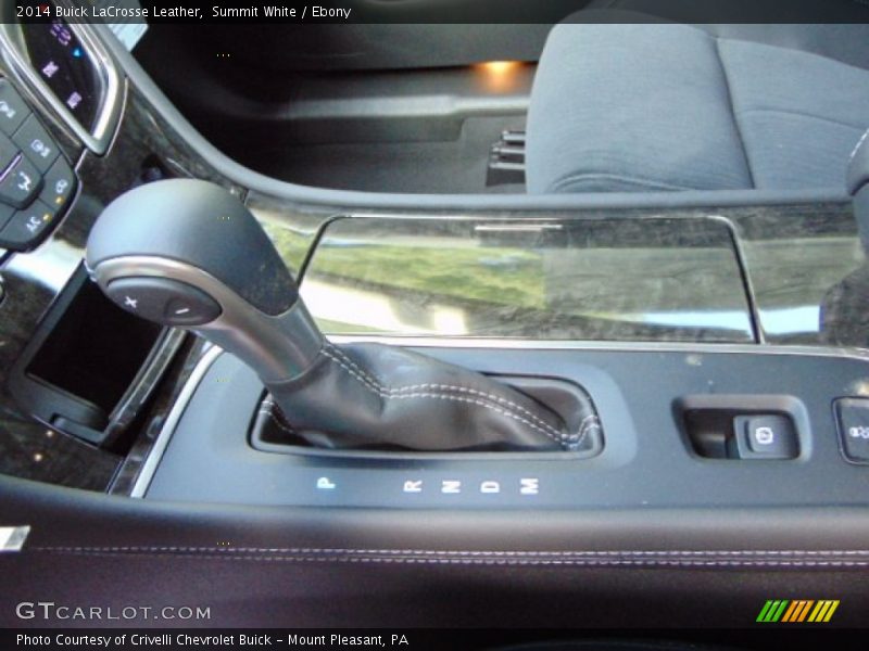 Summit White / Ebony 2014 Buick LaCrosse Leather