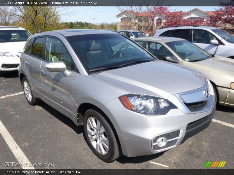 Palladium Metallic / Ebony 2011 Acura RDX SH-AWD