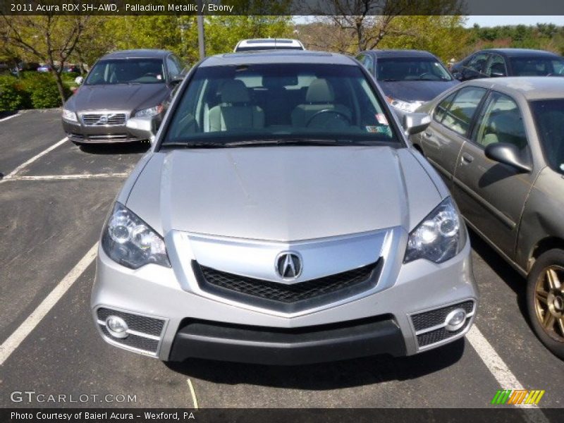Palladium Metallic / Ebony 2011 Acura RDX SH-AWD