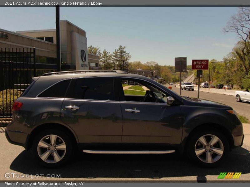 Grigio Metallic / Ebony 2011 Acura MDX Technology