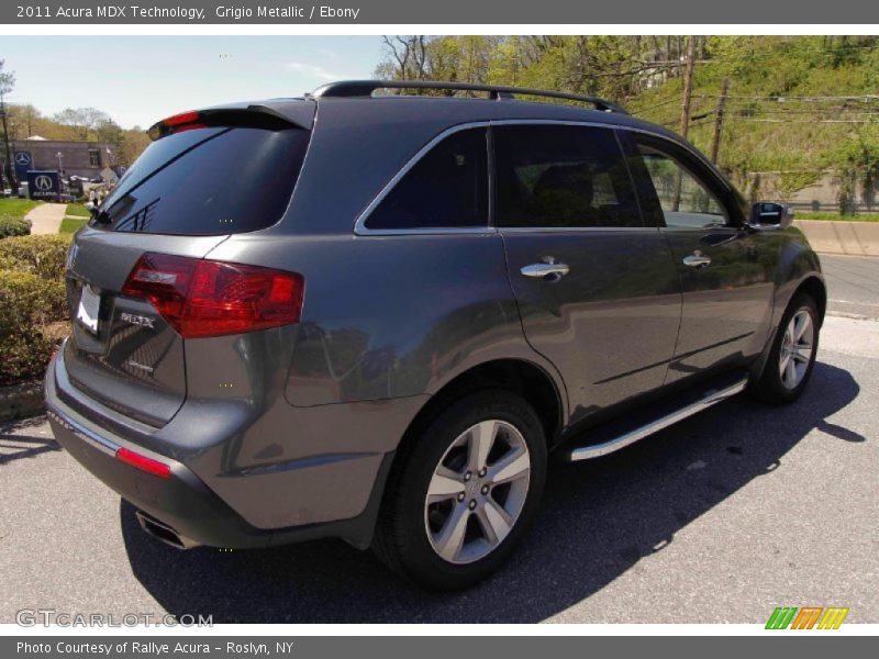 Grigio Metallic / Ebony 2011 Acura MDX Technology