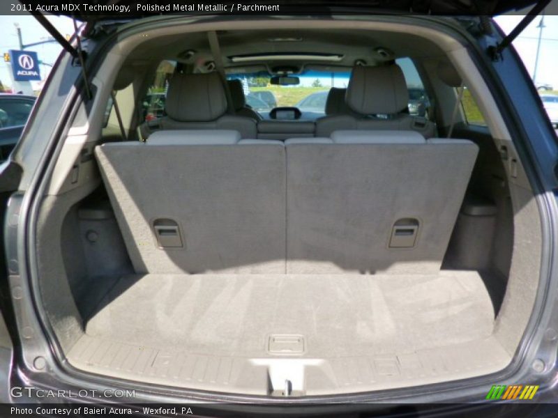 Polished Metal Metallic / Parchment 2011 Acura MDX Technology