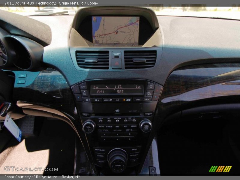 Grigio Metallic / Ebony 2011 Acura MDX Technology