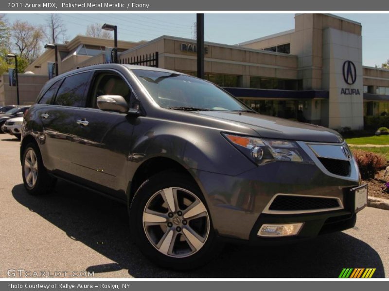Polished Metal Metallic / Ebony 2011 Acura MDX