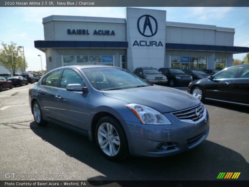 Navy Blue / Charcoal 2010 Nissan Altima 3.5 SR