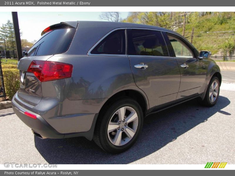 Polished Metal Metallic / Ebony 2011 Acura MDX