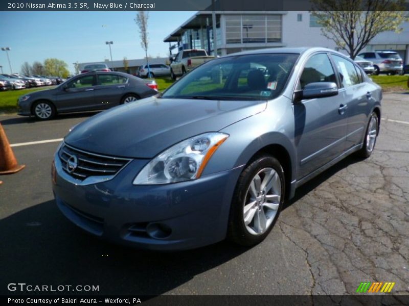 Navy Blue / Charcoal 2010 Nissan Altima 3.5 SR