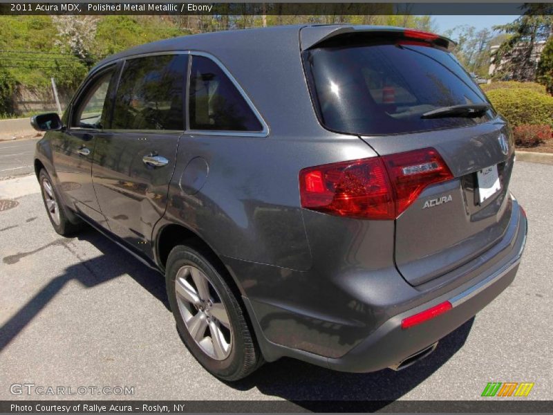 Polished Metal Metallic / Ebony 2011 Acura MDX