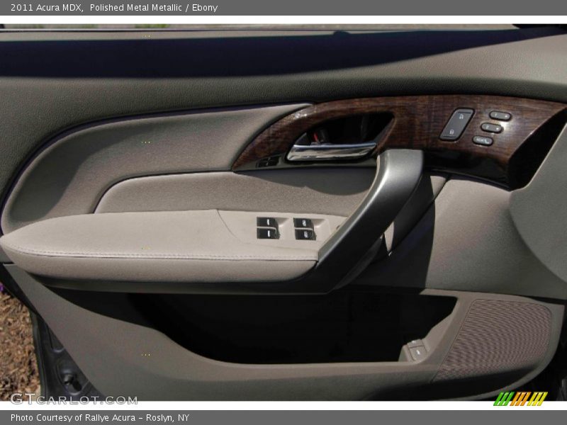 Polished Metal Metallic / Ebony 2011 Acura MDX