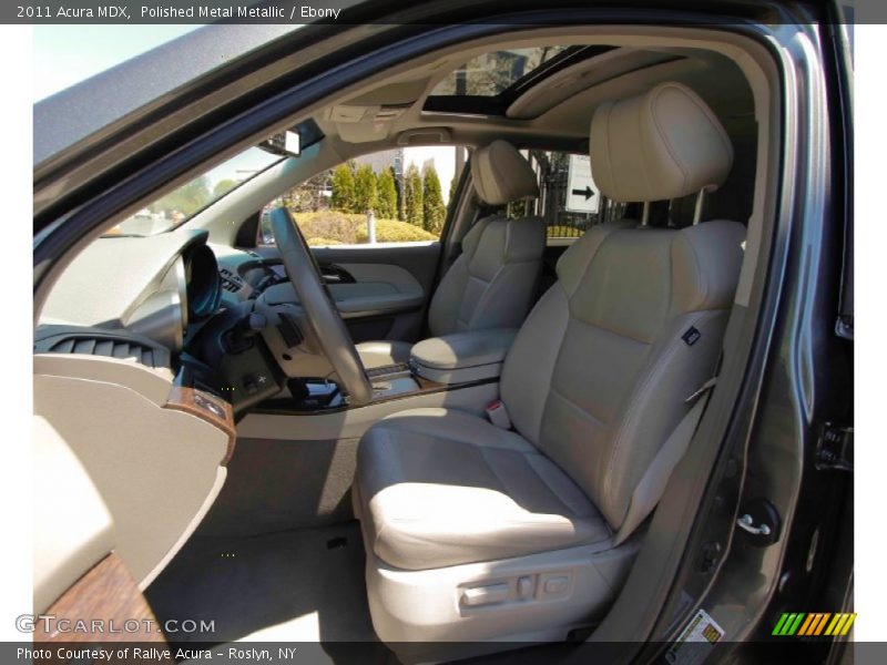 Polished Metal Metallic / Ebony 2011 Acura MDX