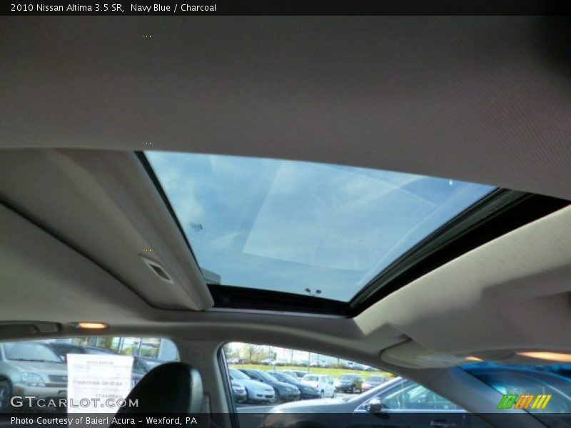 Navy Blue / Charcoal 2010 Nissan Altima 3.5 SR