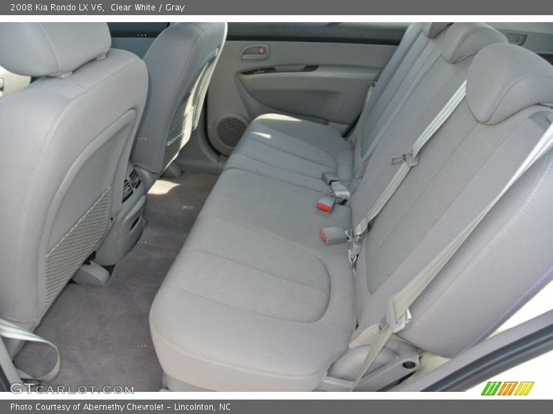 Clear White / Gray 2008 Kia Rondo LX V6