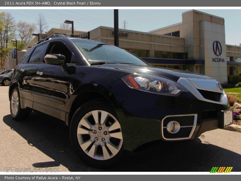 Crystal Black Pearl / Ebony 2011 Acura RDX SH-AWD