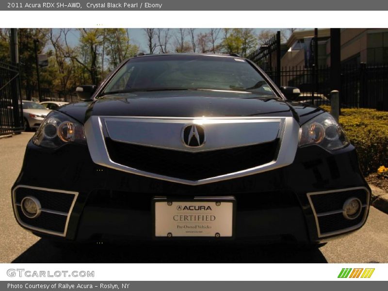 Crystal Black Pearl / Ebony 2011 Acura RDX SH-AWD