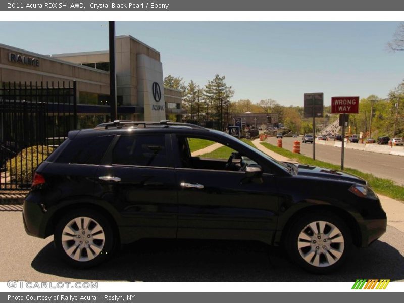 Crystal Black Pearl / Ebony 2011 Acura RDX SH-AWD