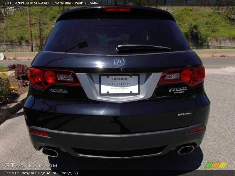 Crystal Black Pearl / Ebony 2011 Acura RDX SH-AWD