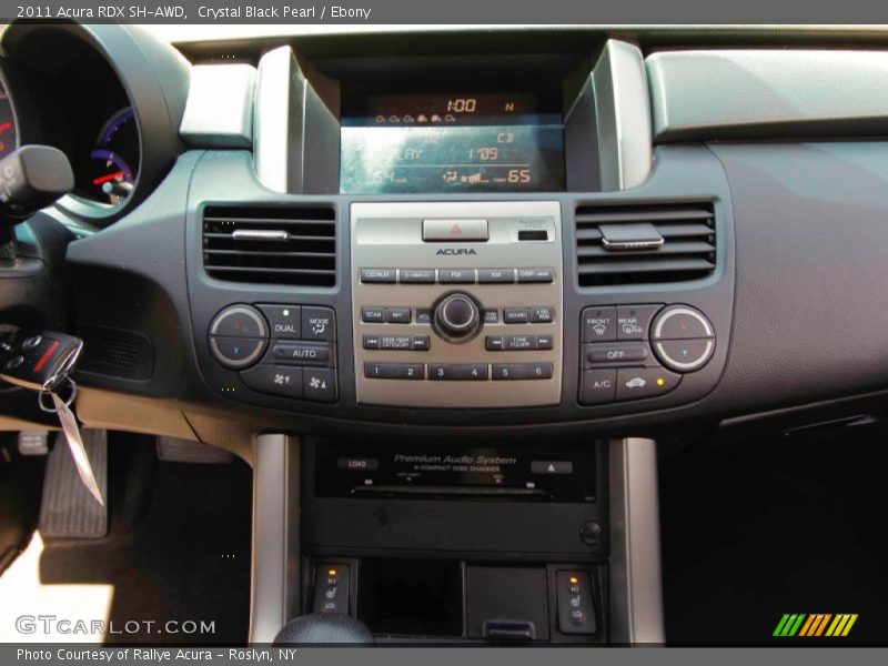 Crystal Black Pearl / Ebony 2011 Acura RDX SH-AWD