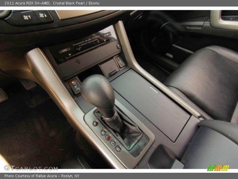 Crystal Black Pearl / Ebony 2011 Acura RDX SH-AWD
