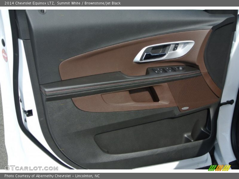 Summit White / Brownstone/Jet Black 2014 Chevrolet Equinox LTZ