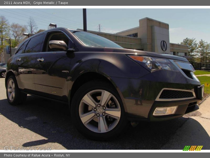 Grigio Metallic / Taupe 2011 Acura MDX