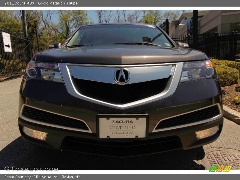 Grigio Metallic / Taupe 2011 Acura MDX