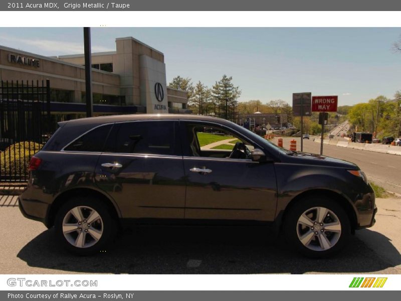 Grigio Metallic / Taupe 2011 Acura MDX