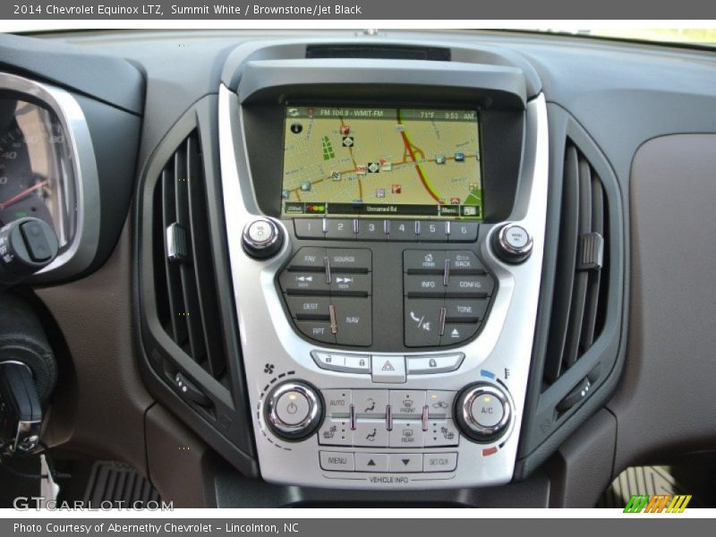 Summit White / Brownstone/Jet Black 2014 Chevrolet Equinox LTZ