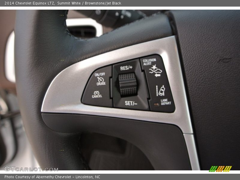 Summit White / Brownstone/Jet Black 2014 Chevrolet Equinox LTZ
