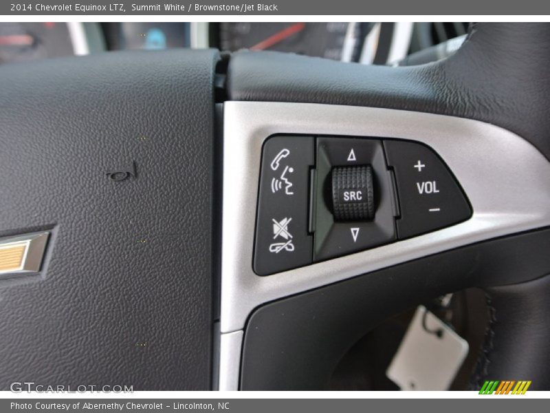 Summit White / Brownstone/Jet Black 2014 Chevrolet Equinox LTZ