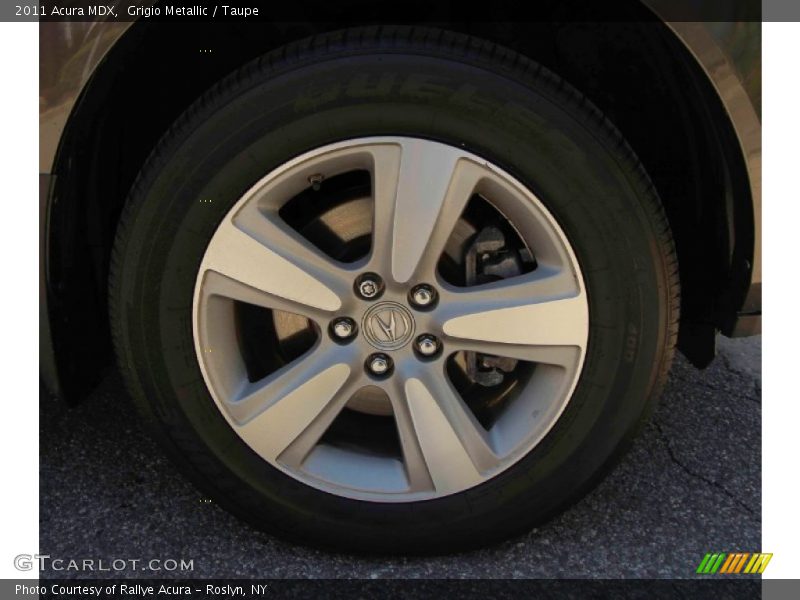 Grigio Metallic / Taupe 2011 Acura MDX