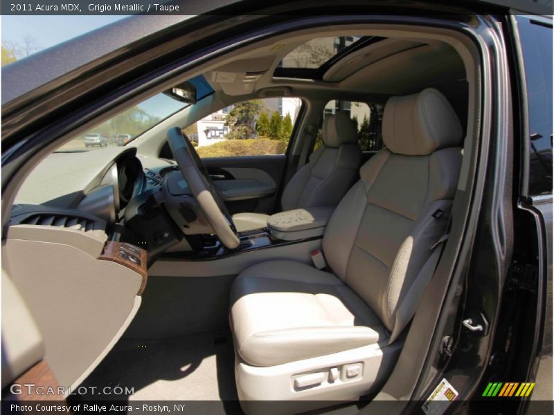 Grigio Metallic / Taupe 2011 Acura MDX