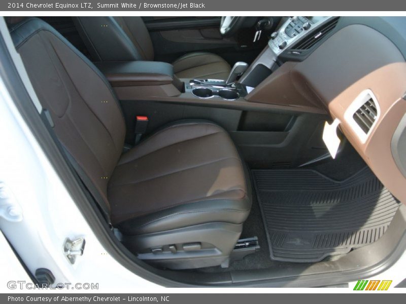 Summit White / Brownstone/Jet Black 2014 Chevrolet Equinox LTZ