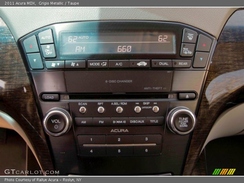 Grigio Metallic / Taupe 2011 Acura MDX
