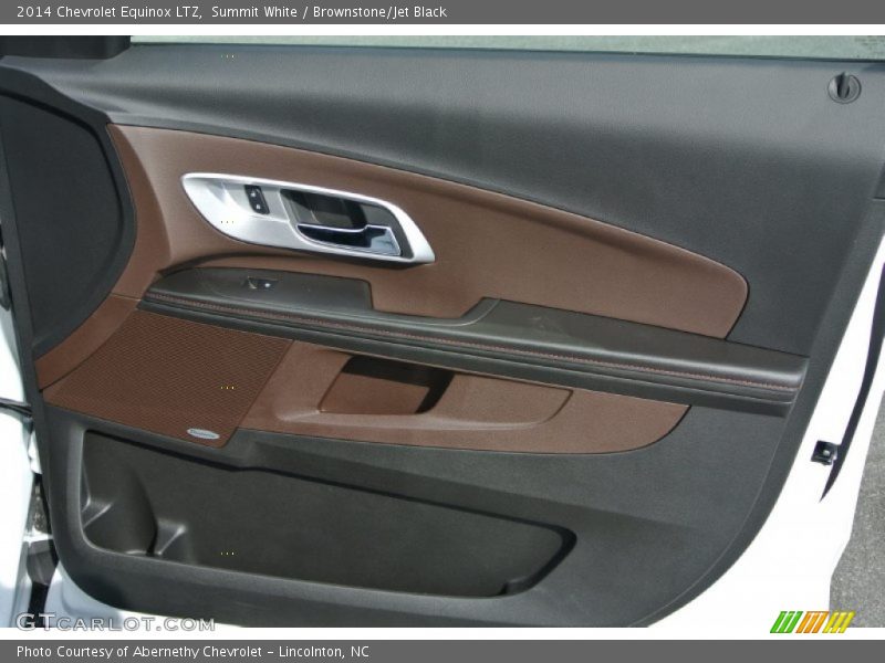 Summit White / Brownstone/Jet Black 2014 Chevrolet Equinox LTZ