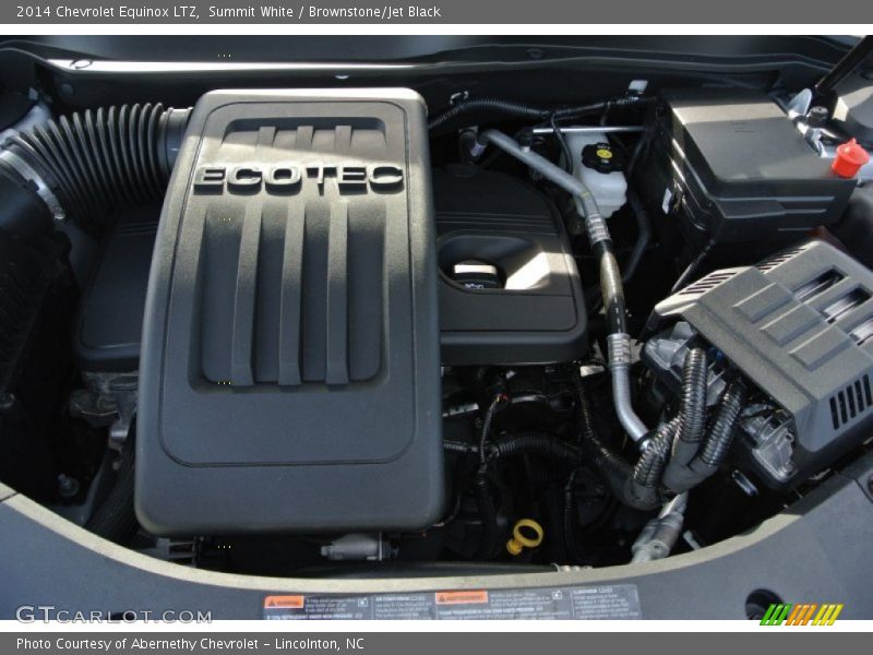 Summit White / Brownstone/Jet Black 2014 Chevrolet Equinox LTZ