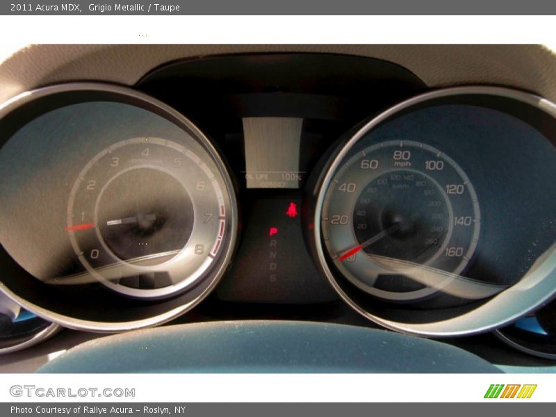 Grigio Metallic / Taupe 2011 Acura MDX
