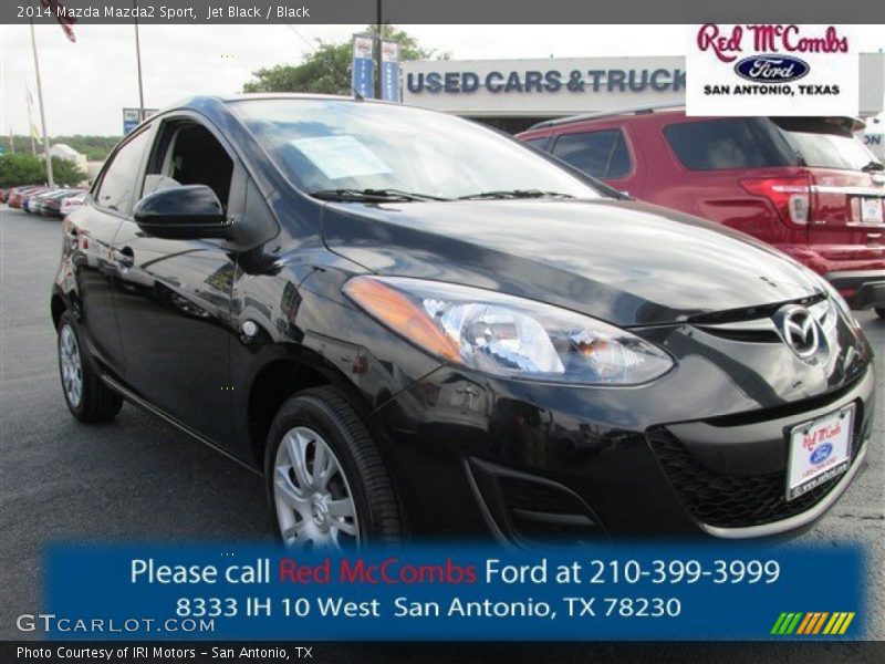 Jet Black / Black 2014 Mazda Mazda2 Sport